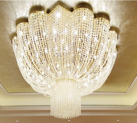 Modern Fashion Industrial Vintage Led Hanging Lighting Pendant Light Lamp Hotel Crystal Light New Stainless Steel Fringe Lobby Large Non-standard Project Villa Club Lighting