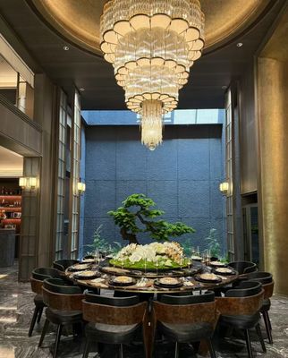 Hotel Project Decoration Staircase Hanging Pendant Lighting Crystal Chandelier