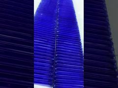 주문을 받아서 만들어진 현대 유행 예술 유리는 샹들리에 호박색 명확한 장식적인 펜던트를 지도했습니다