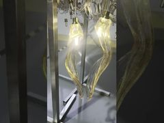이중 빌라 계단 데모용 삼색 디자인 스타일 LED 맞춤형 펜던트 램프 보기