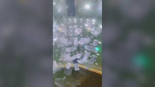 주문을 받아서 만들어진 제작된 호텔 로비 장식적인 유리제 펜던트 빛 현대 지도된 천장