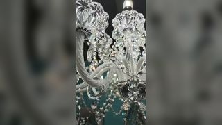 꼬이는 주문 현대 잎 유리 펜던트 빛 별장 호텔 로비 프로젝트 짜임새