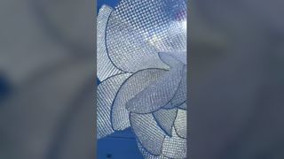 3 색 삼각 현대 크리스털 샹들리에 금은 다수의 프로세스를 완성합니다