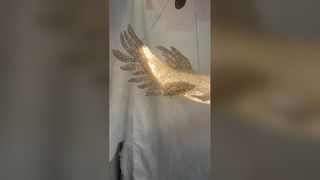 계단 롱 드롭 맞춤 펭던트 램프 H65 구리