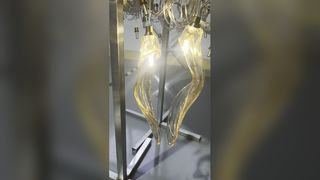 럭셔리 크리스탈 샹들리에 현대 LED 조명