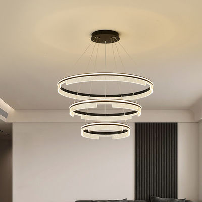 폴리싱 금속 재료 LED 현대 둥근 사다리 20 - 30m2