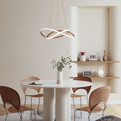 모던 디자인 노르딕 스타일 알루미늄 램프 레스토랑 로비 166w LED 램프