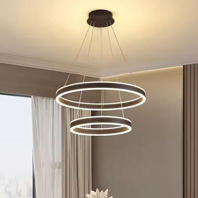 가정 생활실 식실 촛불 반지 알루미늄 현대 LED 장식용 천장 Pendant 램프