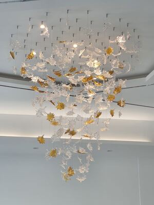 클래식 럭셔리 핫 세일 대형 로프트 빈티지 가정 및 결혼식 장식 검은색 크리스탈 선덜리 핫 세일 럭셔리