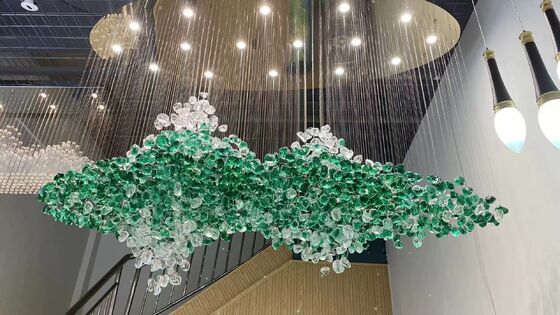 터키 계단 호텔 로비 럭스틱 장식 크리스탈 선덜미