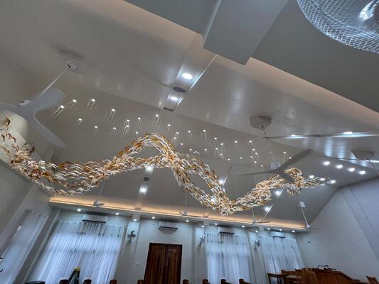 현대 사불 집 식사 공간 사불 동시대 스타일