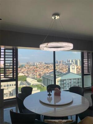 청동 알라바스터 선데일러 현대 앙상더 라이트 다이닝룸