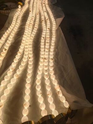 Natural Alabaster Stone 3-Light Linear Pendant Lamp with Antique Brass Finish for Dining Table